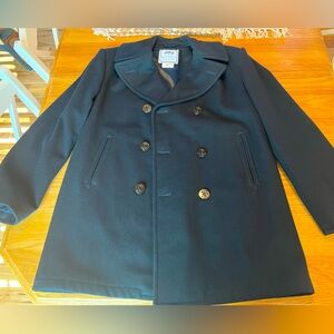 Pea Coat. DCSP Quarterdeck Collection. 46L. New No Tags